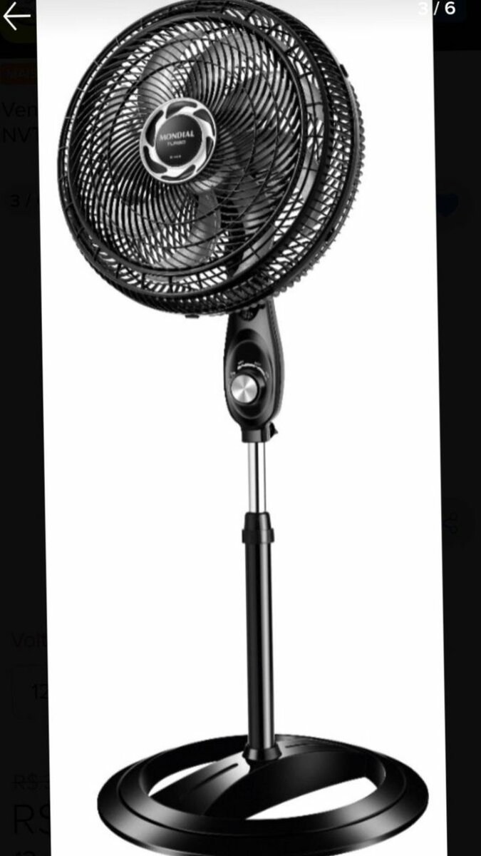 Ventilateur sur pied puissant