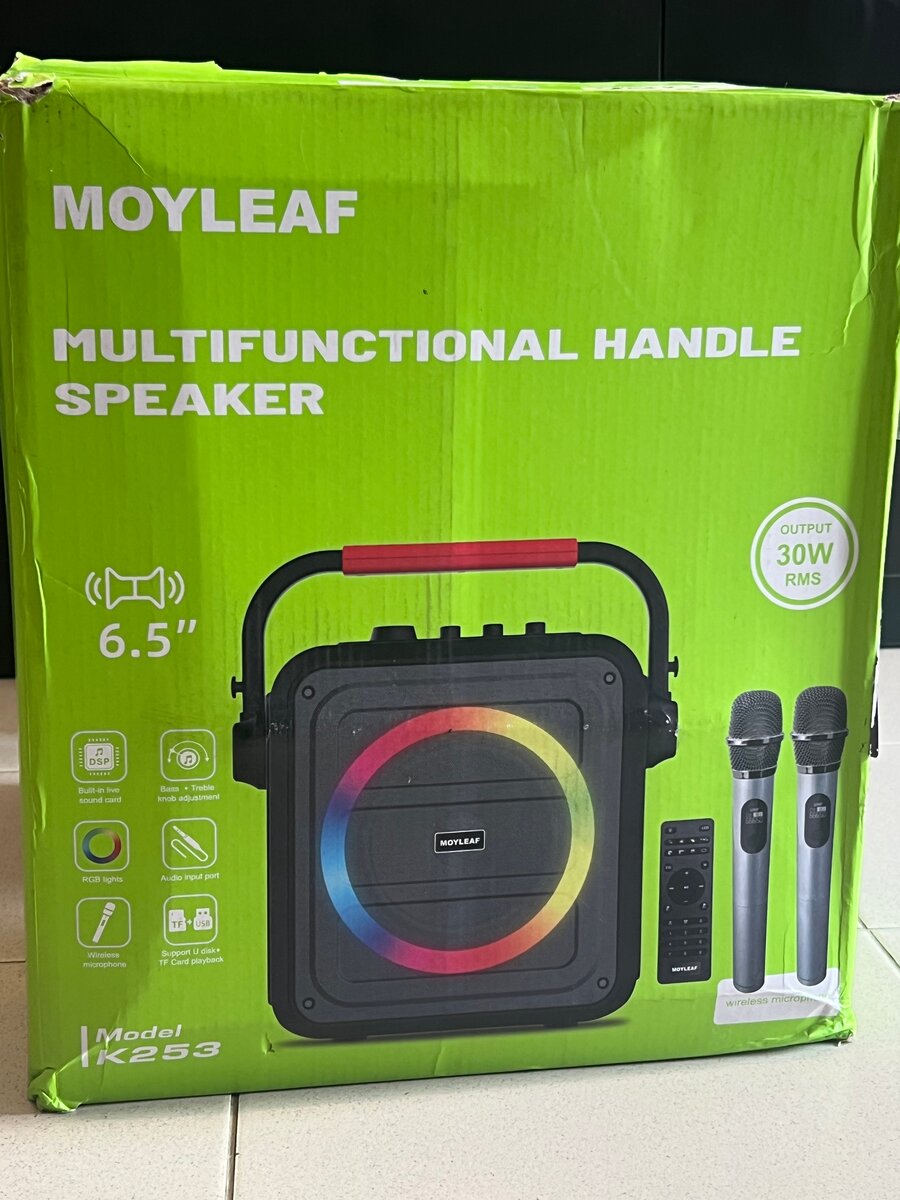Enceinte portable Moyleaf 30W