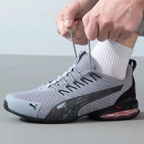 Chaussures Puma homme gris