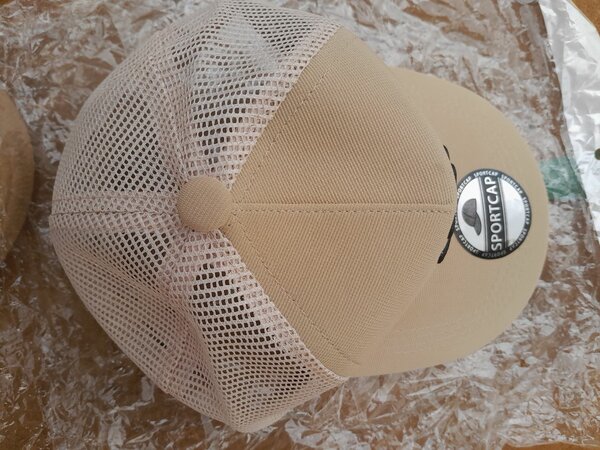 Casquette de sport beige