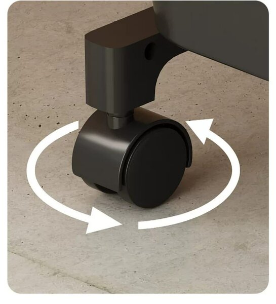 Chariot de cuisine mobile 4 étages