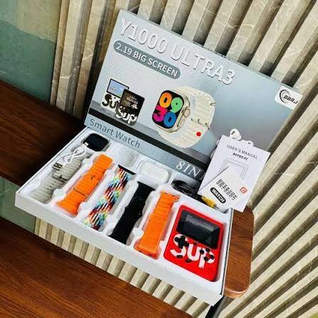 Montre connectée Y1000 Ultra 8 en 1