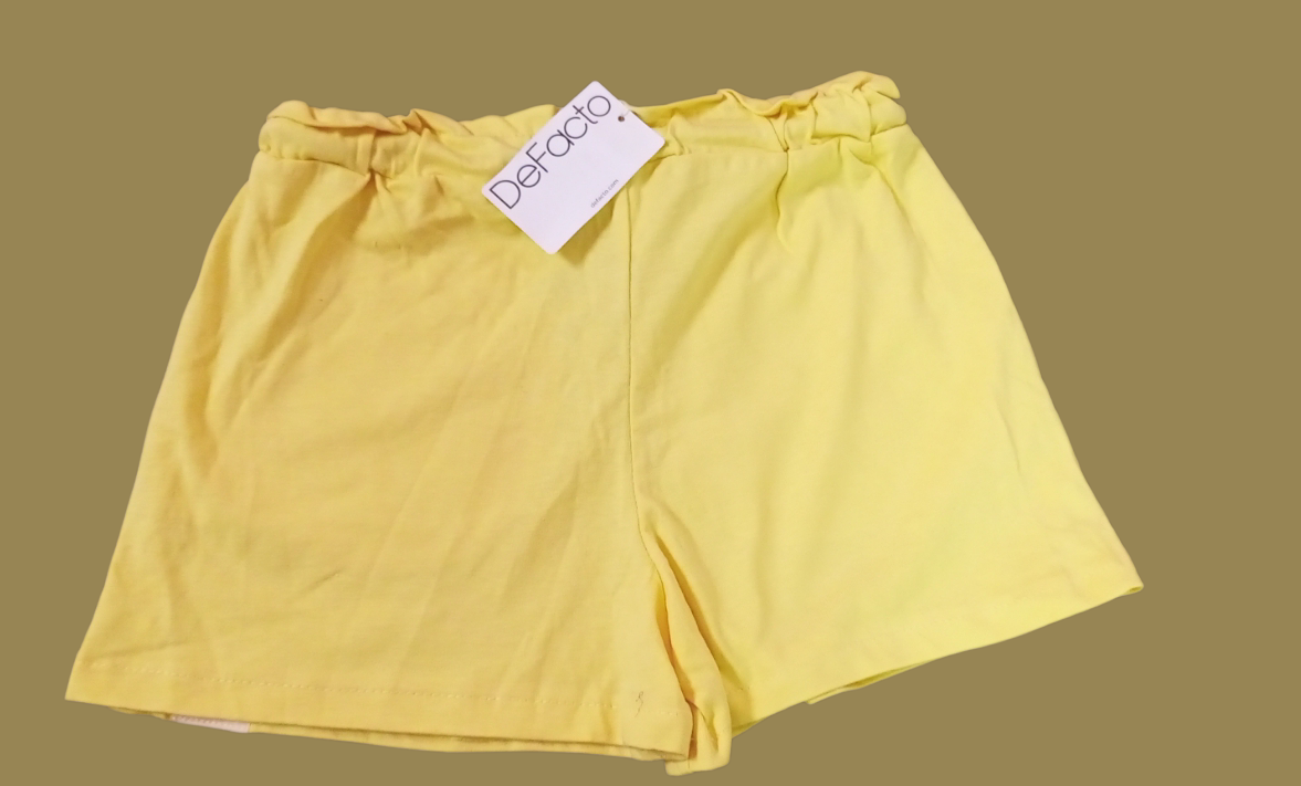 DeFacto Yellow Shorts