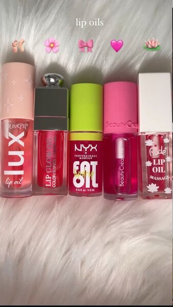 Lot de brillants à lèvres hydratants