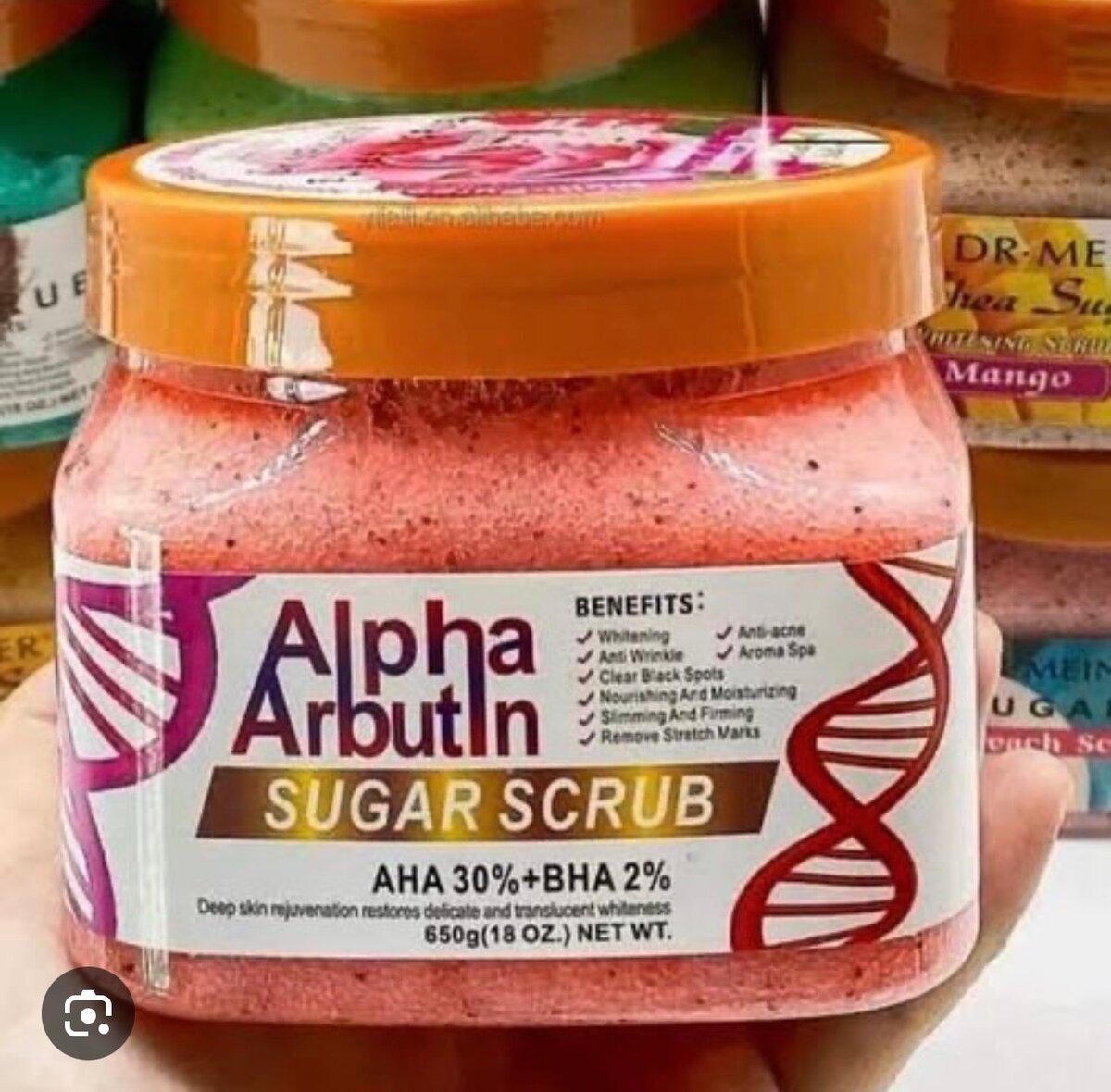 Gommage Sucre Alpha Arbutin