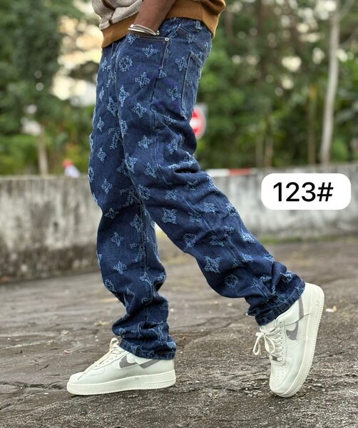 Jeans décontractés imprimés