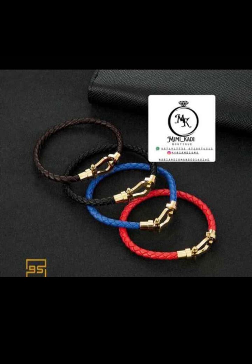 Bracelets tressés élégants