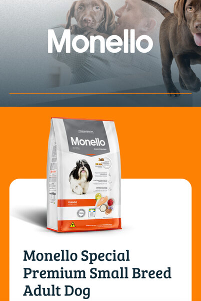 Monello Premium Small Breed Dog Food