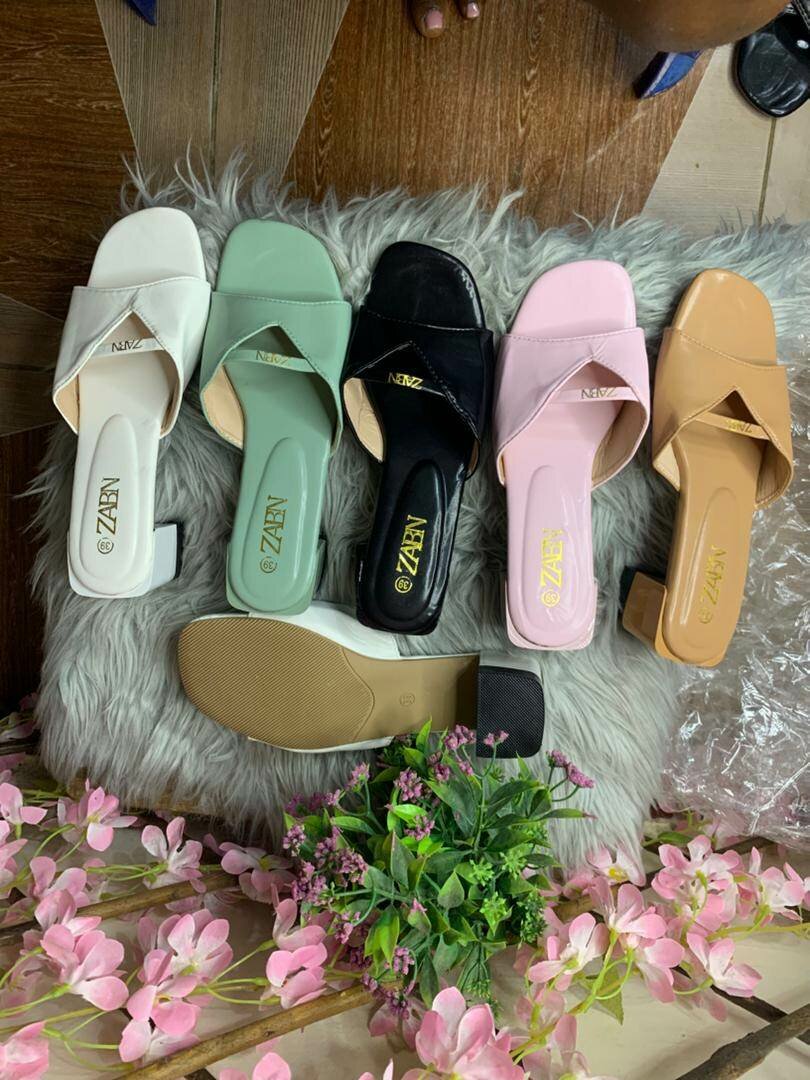 Sandales à Talon Carré ZEN