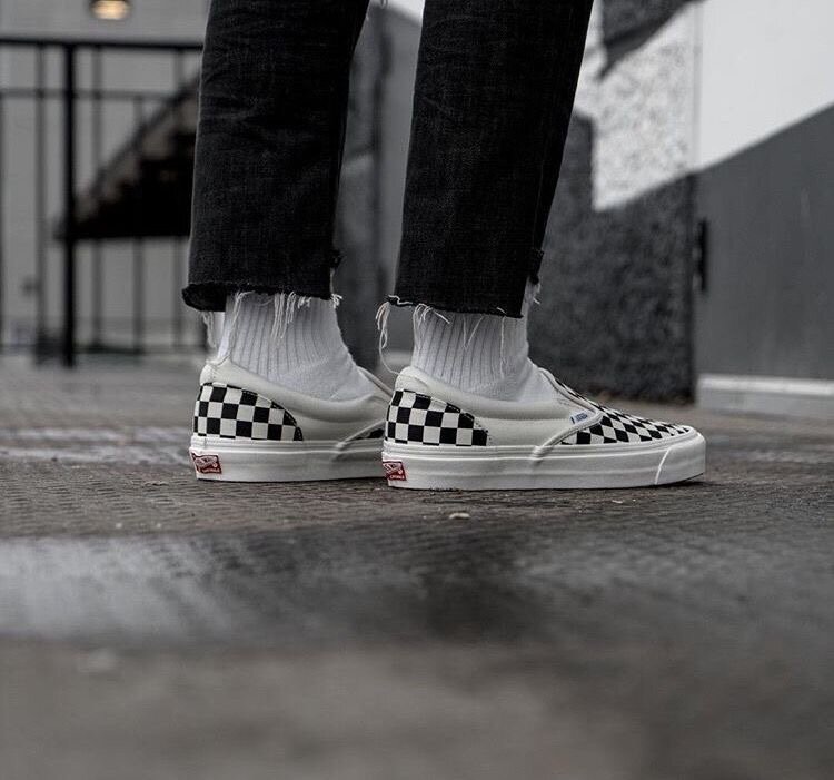 Baskets à damier classiques