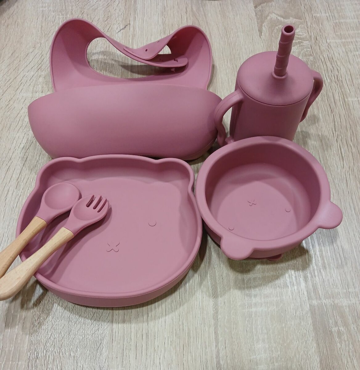 Set de Repas Bébé Silicone