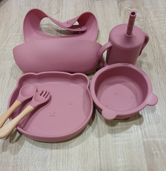 Set de Repas Bébé Silicone