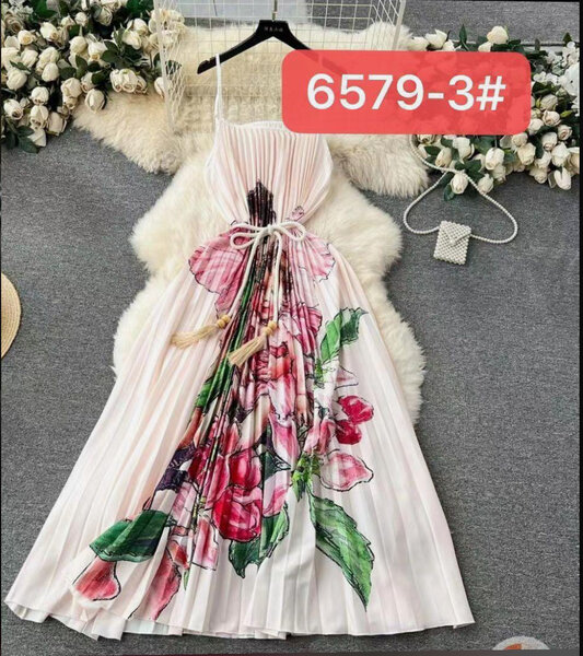 Robe maxi fluide élégante