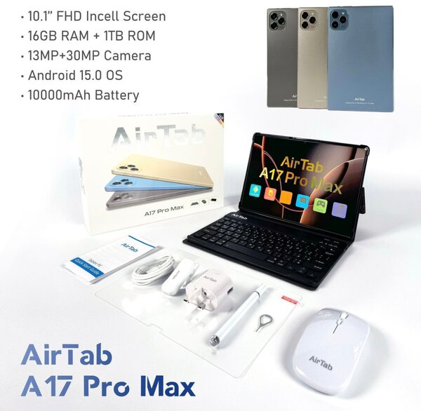 Tablette AirTab A17 Pro Max