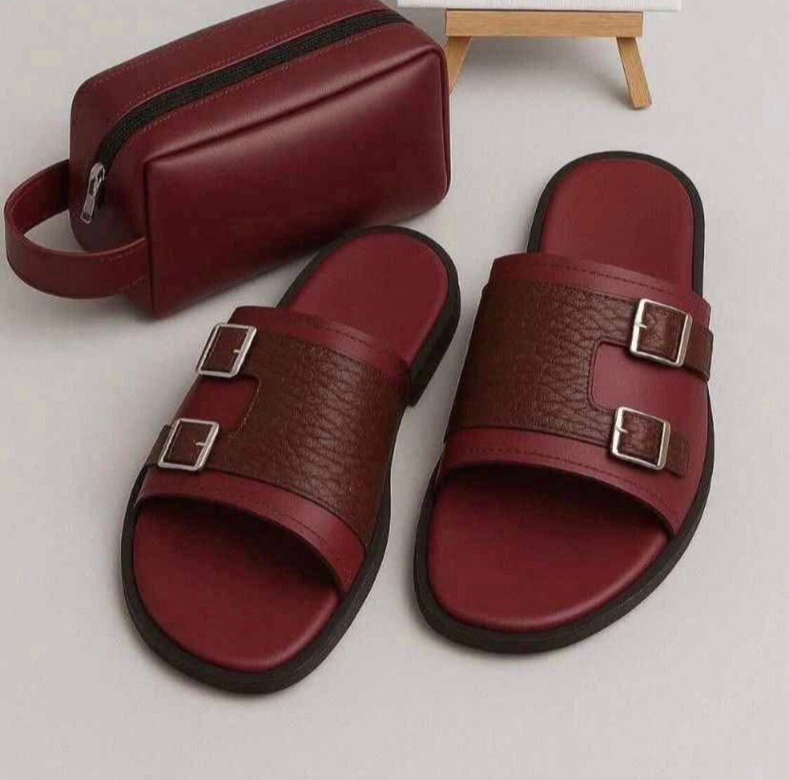 Sandales en cuir élégantes