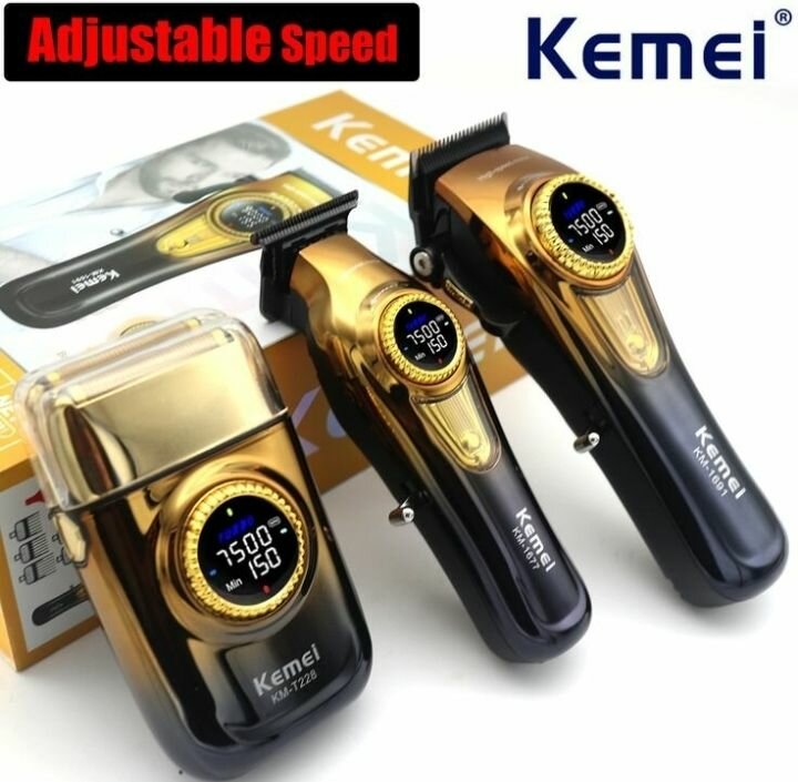 Tondeuse Kemei Vitesse Réglable