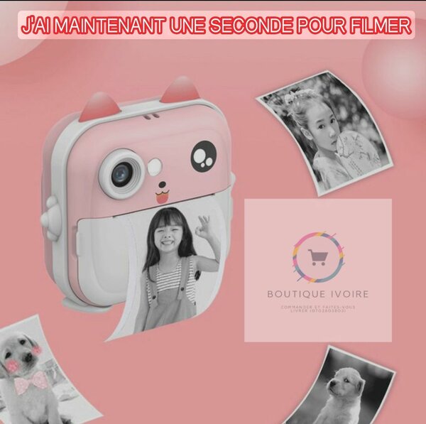Caméra instantanée enfants