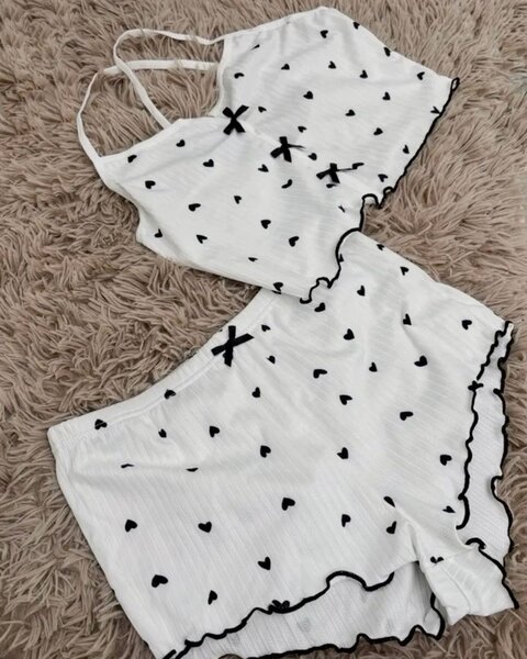 Pyjama Femme Cœur Confort