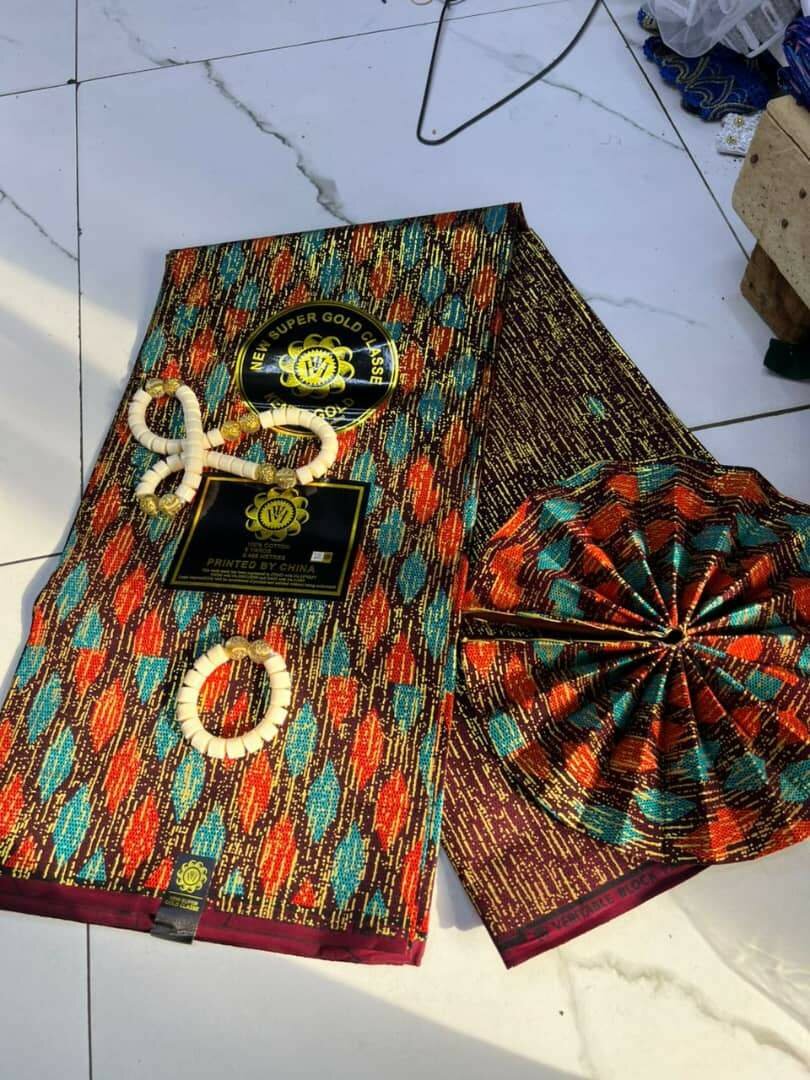 Pagne kentes multicolore