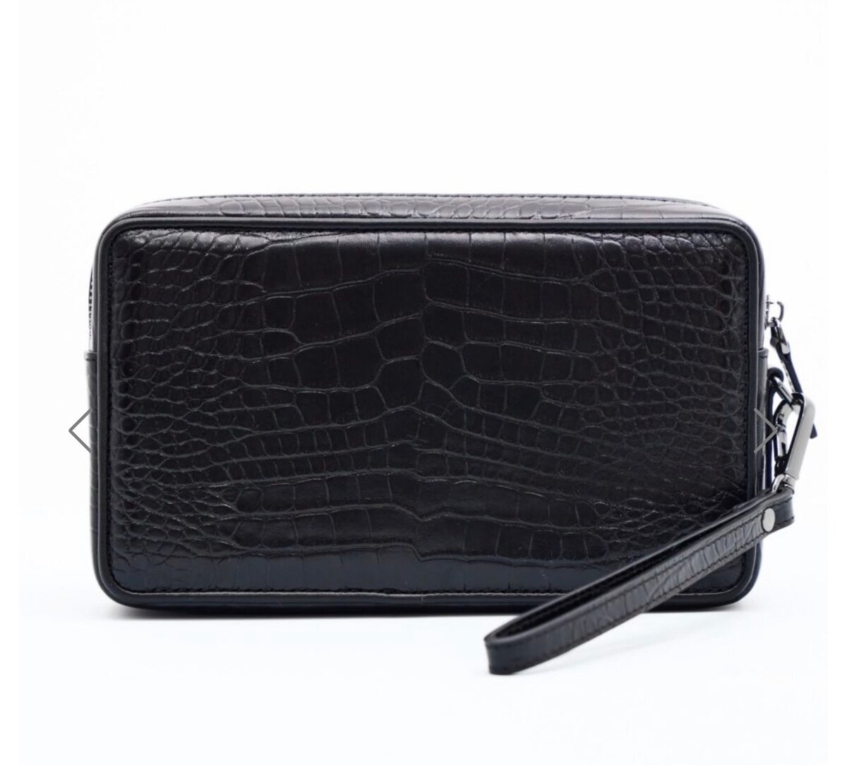 Sac homme aliwax croco noir