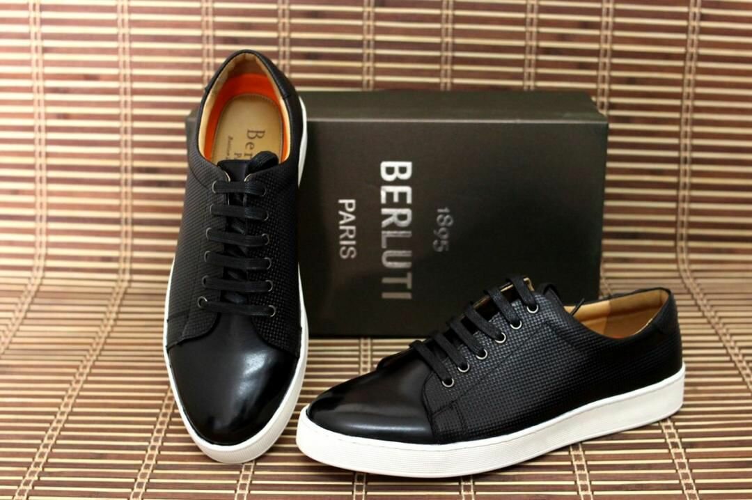 Sneakers en cuir pour homme