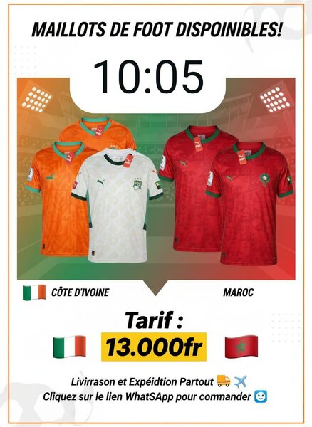 Maillots de Foot Originaux