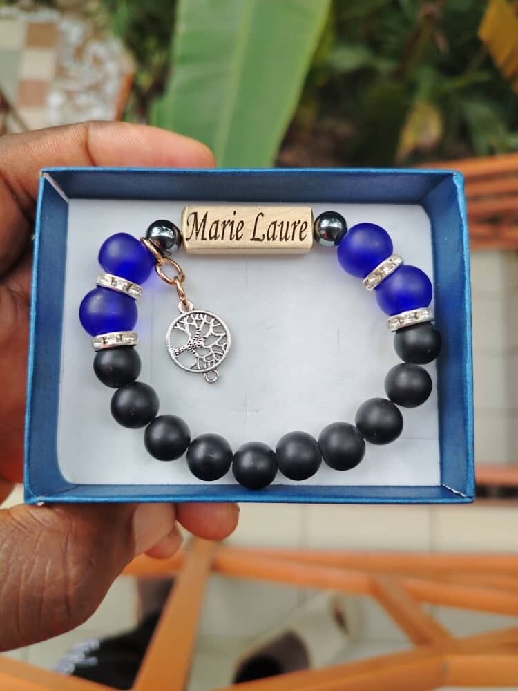Bracelet personnalisé en perles
