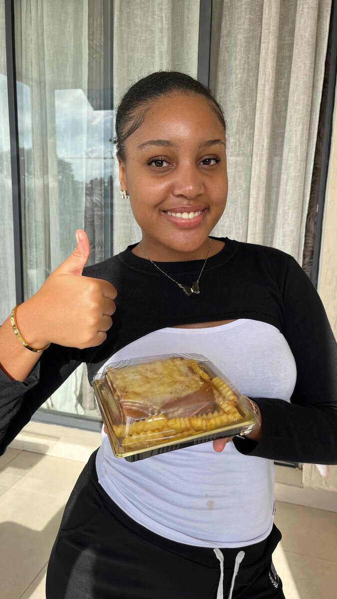 Croque monsieur avec frites