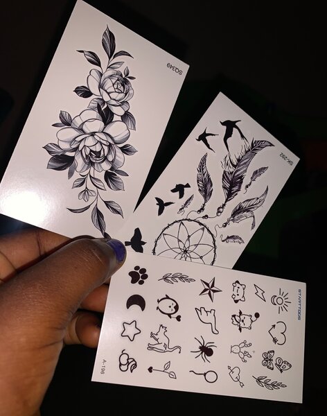 Tatouages 750fr les 3