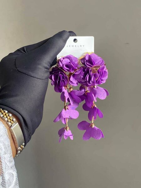 Floral Statement Earrings