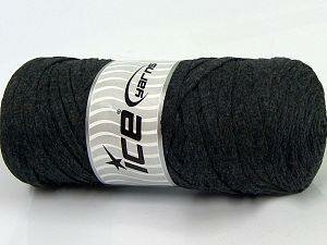 Fil de laine noir ICE