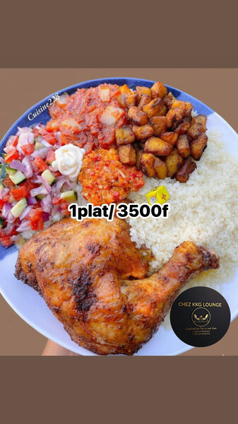 Plat de Poulet Grillé Épicé