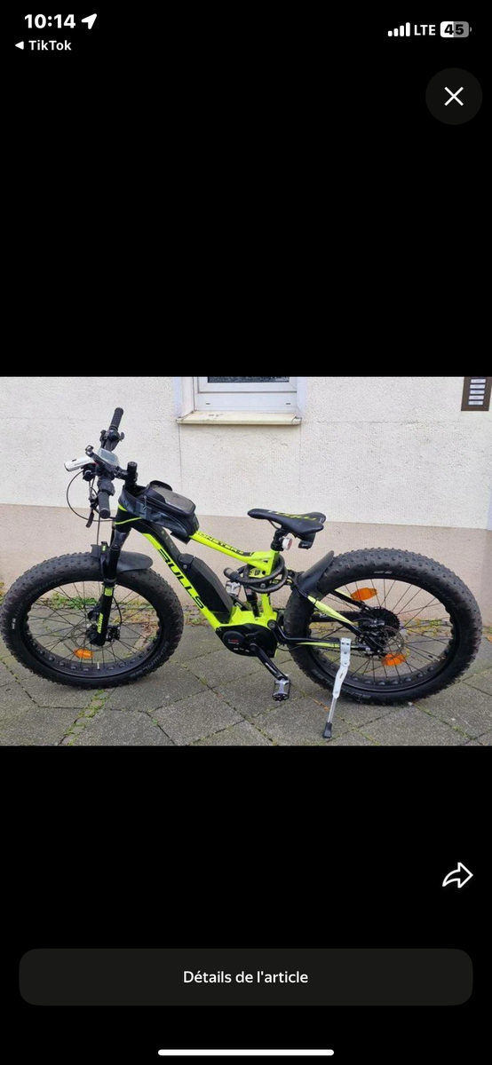 Vélo électrique tout-terrain