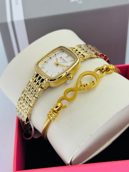 Montre Curren en or avec bracelet