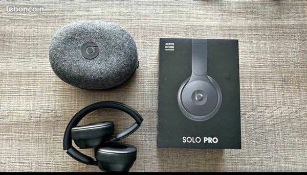 Écouteurs Solo Pro Noir