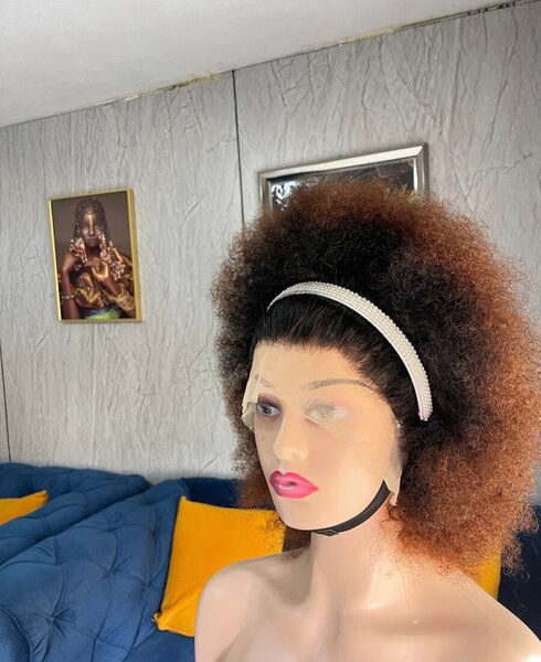 Perruque Afro Bouclée Naturelle