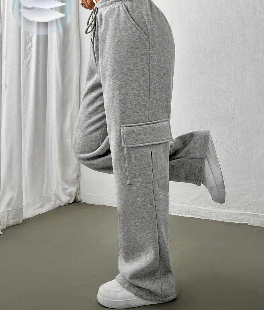 Pantalon Jogging Beige Femme