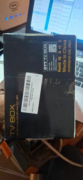 Box Android TV T95 avec Télécommande