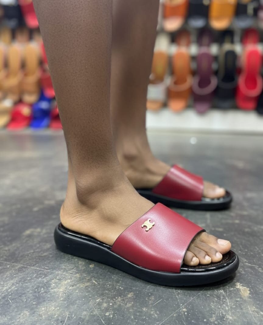 Mules épaisses confortables