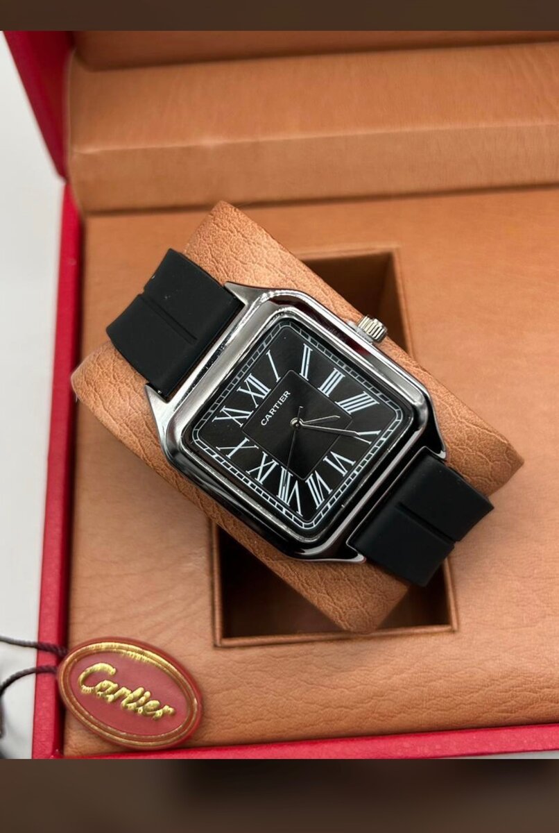 Montre Cartier en Acier Inoxydable