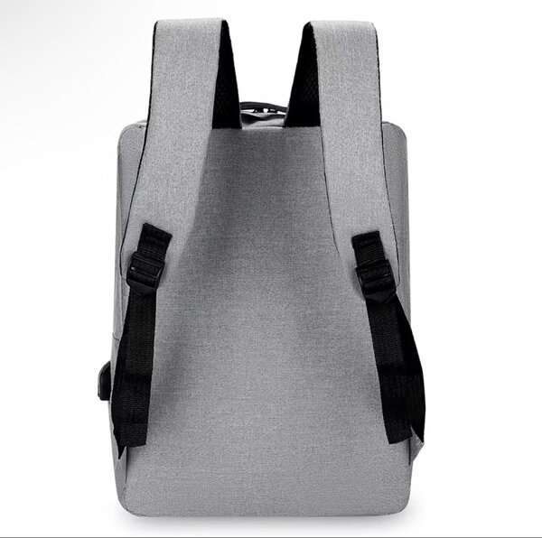 Sac à dos moderne USB Gris