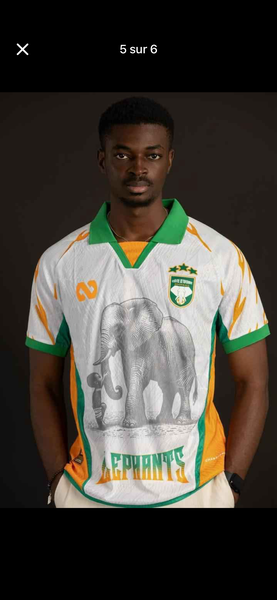 Maillot Éléphants Football