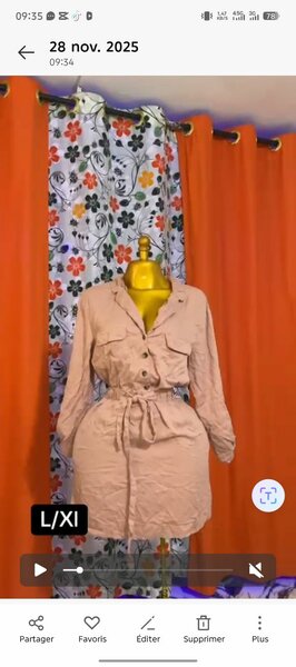 Robe élégante femme