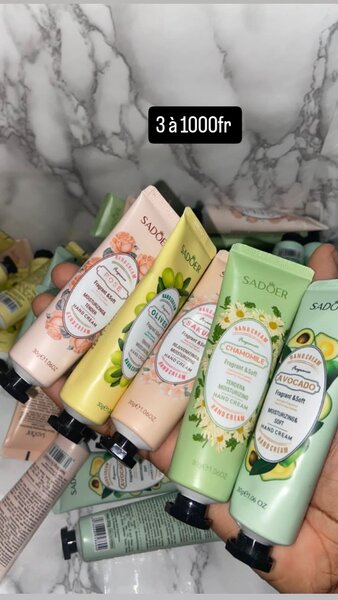 Crème Mains Sadoer Set 3x