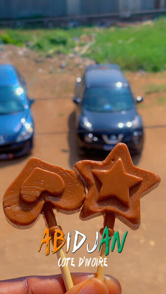 Sucettes en Chocolat Artisanal