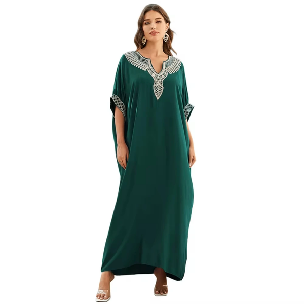 Caftan femme brodé