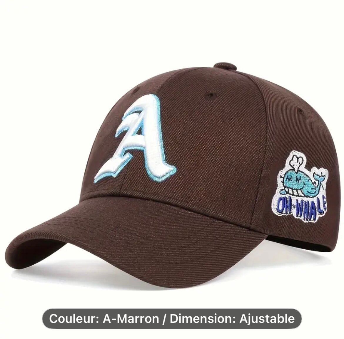 Casquette ajustable tendance