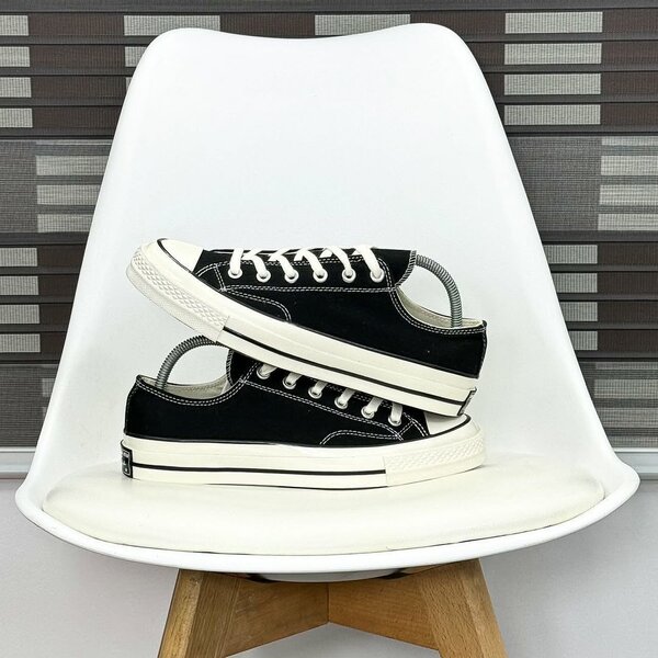 Baskets noires classiques