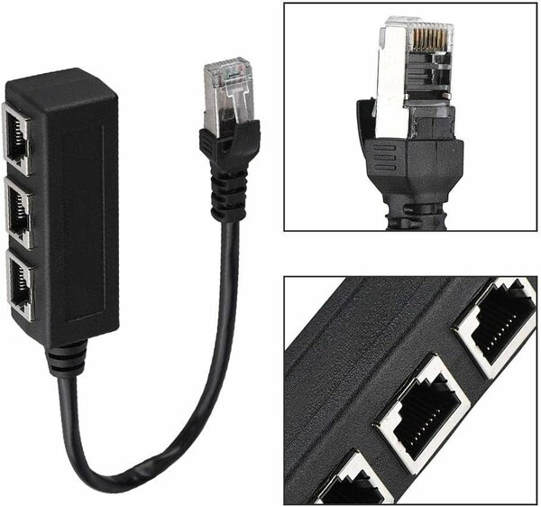 Répéteur RJ45 Ethernet