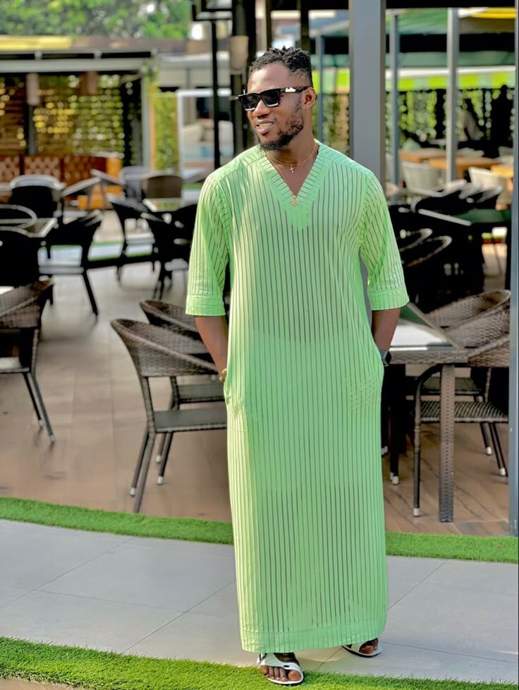 Boubou Africain Élégant Homme